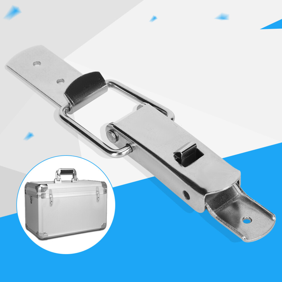 Durable Stainless Steel Hasp Latch Catch Buckle For Doors Cabinets Trunks 7621362045237