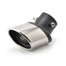 Car Exhaust Tail Pipe For Mini For 1 For Cooper Exhaust Muffler Tail Throat Steel Exhaust Tail Pipes Muffler Exhaust Tip Housing Bending