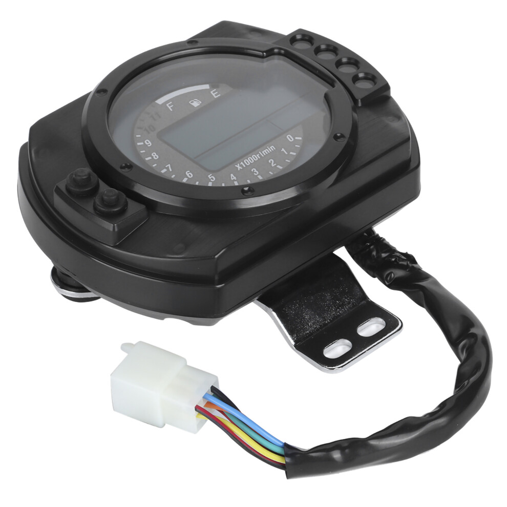 Dc12v Universal Motorcycle Speedometer 0-199 Km/H Lcd Display 137X101mm 8441362048408