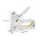 Manual Framing Stapler Hand Operated Nailer Silver 3-Use for Construction 4
