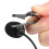 Mini Clip-On Phone Microphone, 1.5m, Omnidirectional, Black 6