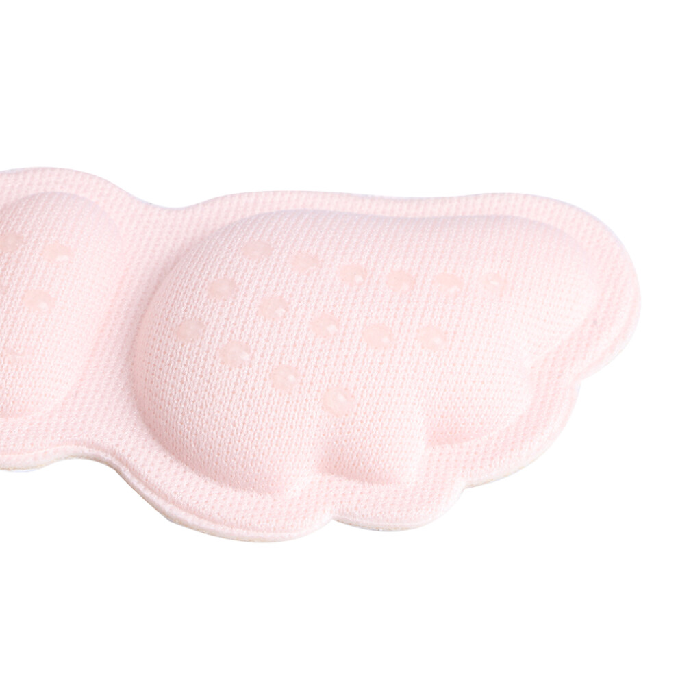 5 Pairs Pink Thick 6mm High Heel Anti-Slip Heel Stickers