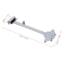 Heavy Duty Metal Second Floor Board for 1/18 RC Cars A949 A959 A969 K929 Silver