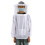 Breathable White Beekeeping Suit with Veil, Polyester, 239g 5