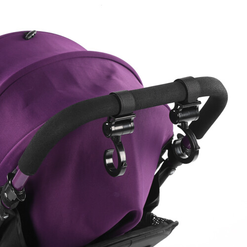 Rotatable Multi-Function Baby Stroller Hooks 2 pcs Universal Toy Bag Holders 2