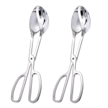 Elegante Servierutensilien für Ihre kulinarischen Bedürfnisse, Buffetzangen, sorgfältig gefertigt aus hitzebeständigem Edelstahl, ungiftigem,