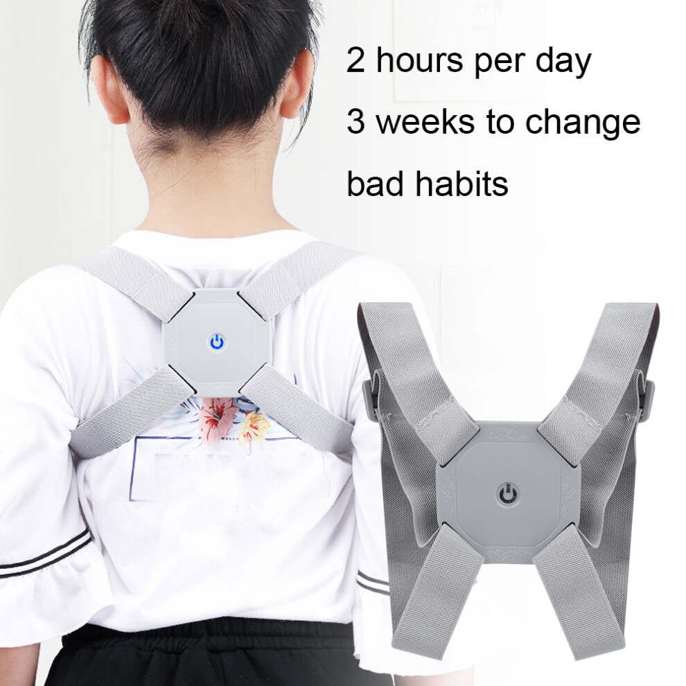Intelligent Back Posture Corrector Belt with Vibration Reminder for Children & Adults