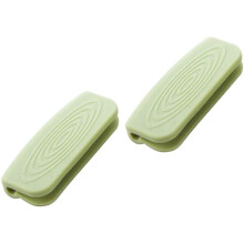 Elegante accessorio da cucina, supporto per manico in silicone resistente al calore, coprimanico antiscivolo per pentole, wok, zuppe e padelle,