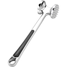 Rostfreier Zinklegierungshammer, ergonomischer Gummigriff für komfortable Handhabung, rutschfestes Design für sicheres Handling, multifunktional