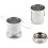 Tea Infuser For Loose Leaf, Heat Resistant 18/8 Stainless Steel Filter With Foldable Long Handle, Extra Fine Mesh For Precise Brewing, Odorless Rustpr 1