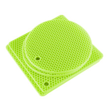 Descanso de panela de silicone resistente ao calor, leve, antiderrapante, de silicone de qualidade alimentar, próprio para lava-louças, com design