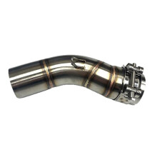 Slip On Front Tube Link Pipe Full Motorcycle Exhaust System For ZX10R 2011-2023