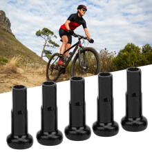 14G Aluminium Alloy Bicycle Spoke Cap – Black, 14mm, Pack of 10