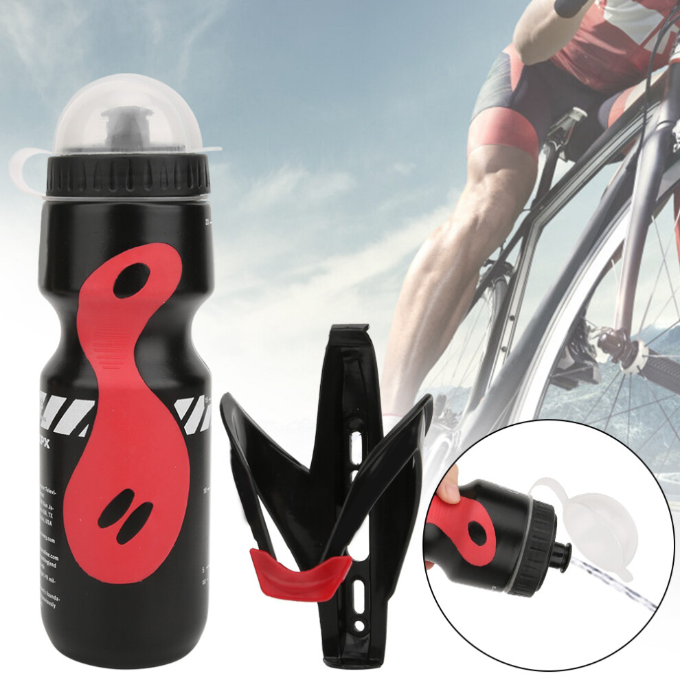Mountain Bike Water Bottle Cage Set Â Carbon Fiber Texture, 650Ml, Fits 7.2Cm Bottles 7681362052673