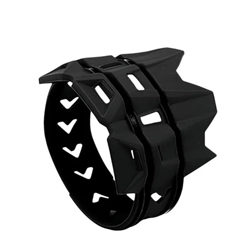 Exhaust Protector Motorcycle Silencer Round Moto Exhaust Muffler Protector Cover Fit For Yamaha Fit For Husqvarna Muffler Protector Cove(Black) Black 9339159260548