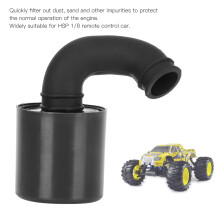 Mini-Luftfilter-Reiniger für HSP 1/8 RC-Car-Motor Schwarz, leicht zu installieren