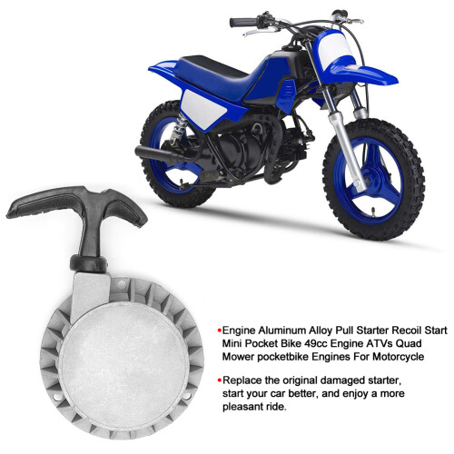 Durable 49CC Engine Pull Starter for Quad Lawn Mower Motorcycles 2