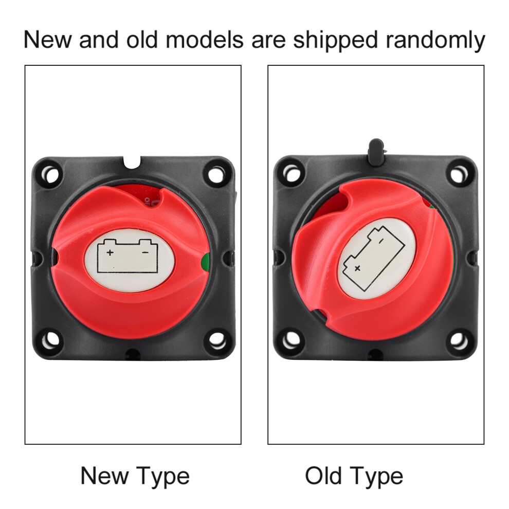 12V 600A Battery Disconnect Switch For Rv & Yacht - Dual Level Control 4611362056596
