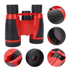 6x30 Kinder Faltbare Vogelbeobachtung Fernglas Spielzeug Geschenk Rot