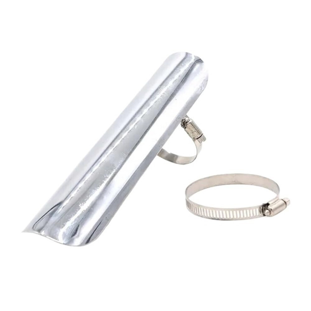 Motorcycle Heat Shield Curve Exhaust Muffler Pipe Cover Guard For(Color-C) Color-C 9105992113477