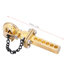 Metal RC Trailer Hook Spare Part for 1/10 Crawler 57mm Gold/Silver