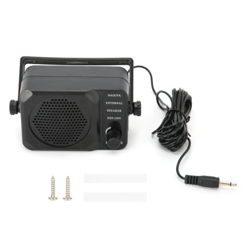 Mini External Speaker 3W 3.9m Cable Noise Filter for CB Radio 1