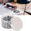 Silver 200Pcs Sealing Wax Octagon Seals for Bottles Envelopes & Documents 9
