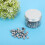 Silver 200Pcs Sealing Wax Octagon Seals for Bottles Envelopes & Documents 3