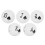 5pcs Golf Practice Poker Balls, 1.68in, High Elasticity 2