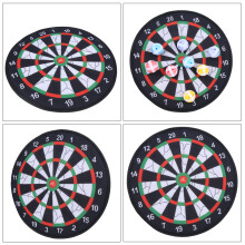 Indoor Outdoor Kids Cartoon Dartboard with Stick Ball Set - Fun Game