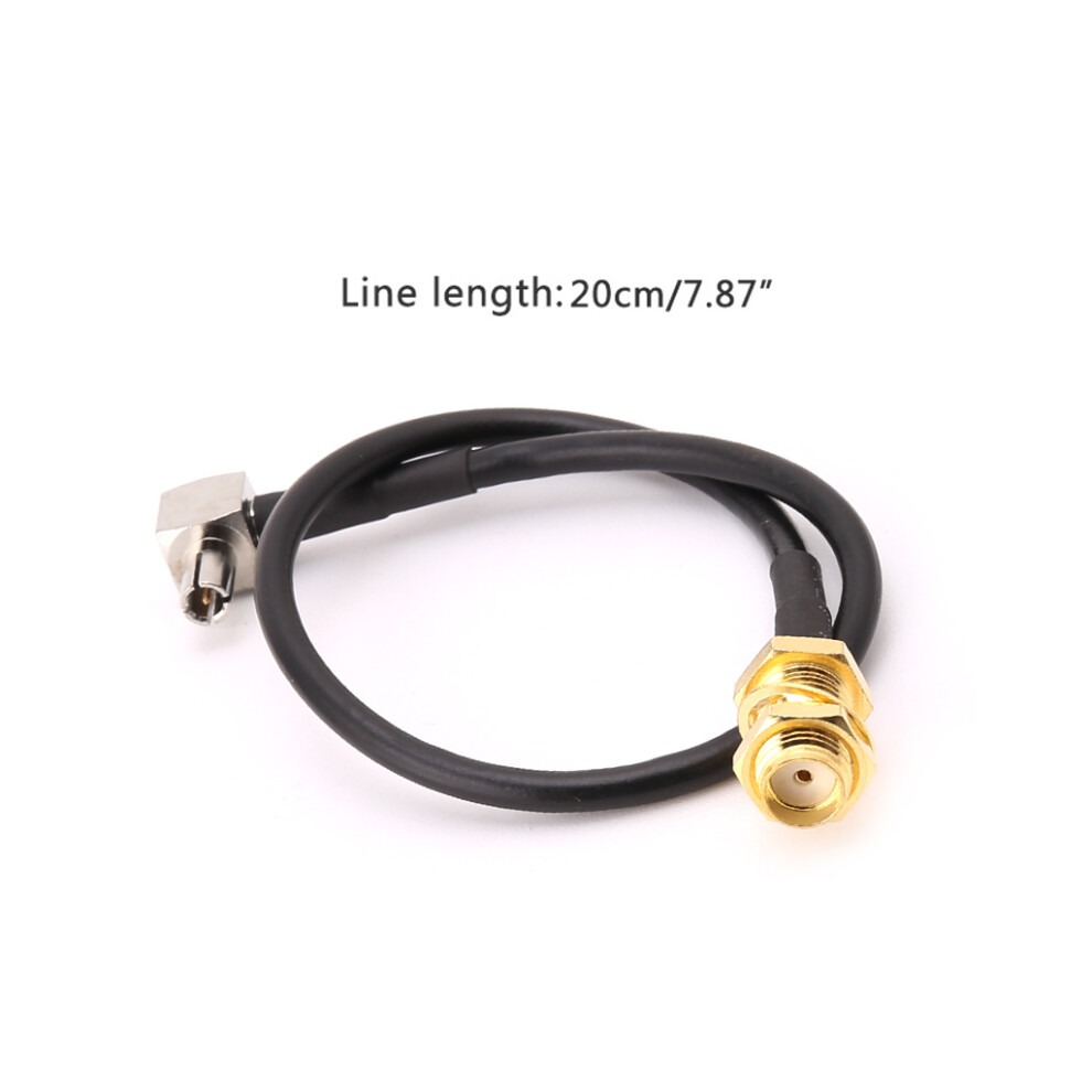 Sma Female Jack To Ts9 Male Right Angle Rg174 Pigtail-Other 7732000148439