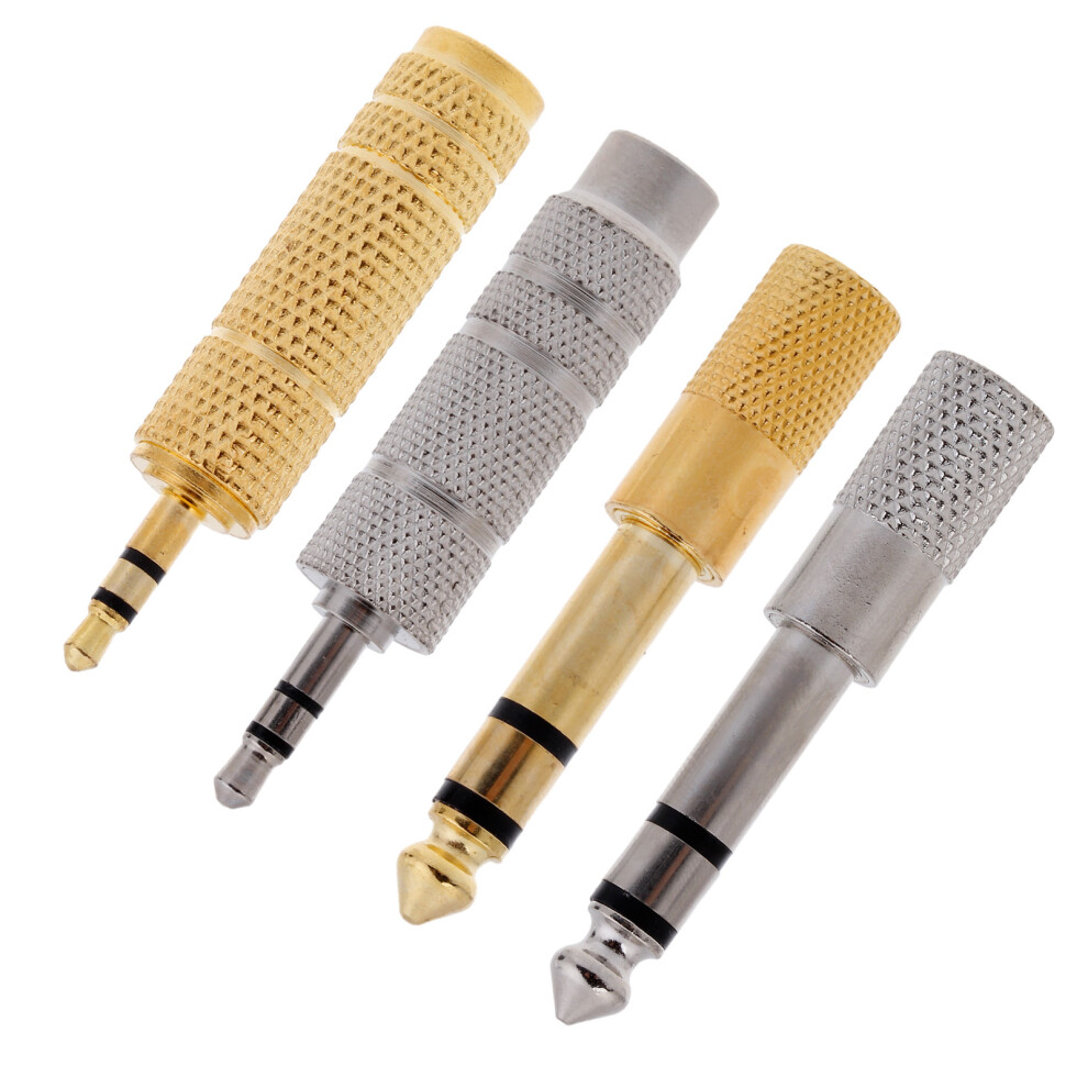 Portable 6.35Mm Male To 3.5Mm Female Adapter Resists Corrosion & 7732000142284