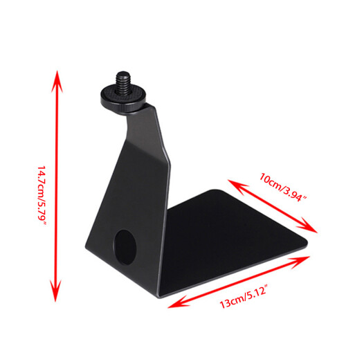Mic Desktop Shock Mount Anti Vibration L Shaped Handle Holder 2