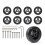 8PCS Luggage Roller Wheels Universal Fit Practical-33model 1
