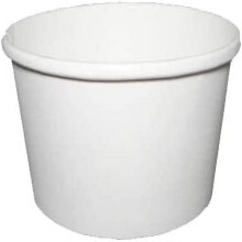 Einweg-Eisbecher für kalte und warme Desserts, Papier-Lebensmittelbehälter, 237 ml, doppelwandig isoliert, auslaufsicher, robustes Design,