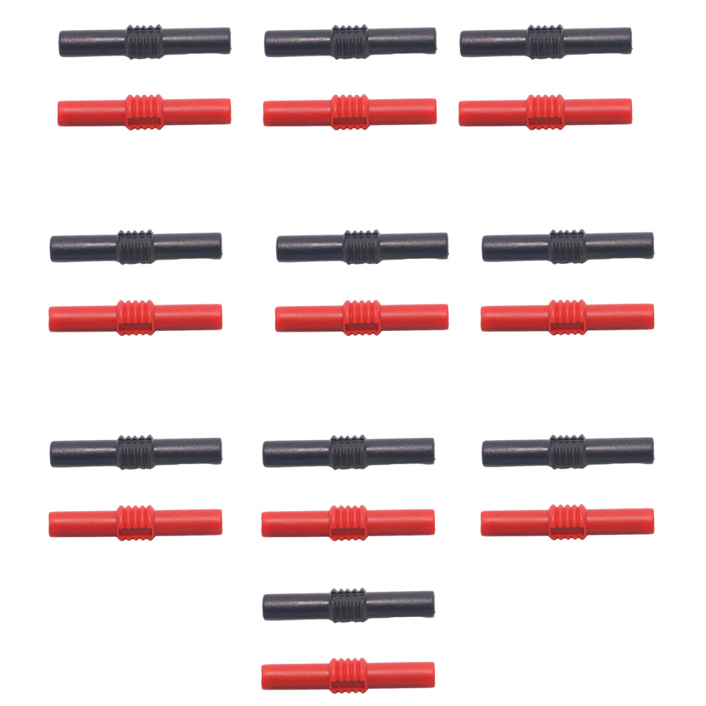 Pack Of 20 4Mm Insulated Safety Shrouded 4Mm Female Banana Plug 7732000143465