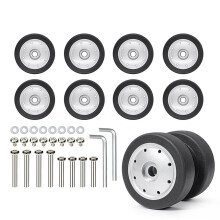 Universal Fit Luggage Replacement Wheels 8PCS Quiet-51model