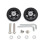 2PCS Plastic Luggage Replacement Wheels Quick Install-17model 1