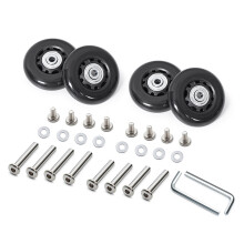 4Pieces Practical Plastic Suitcase Wheels Quick-37model