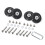 4Pieces Practical Plastic Suitcase Wheels Quick-37model 1