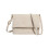Modern Envelope Crossbody Bag Roomy Interior Adjustable-White 1
