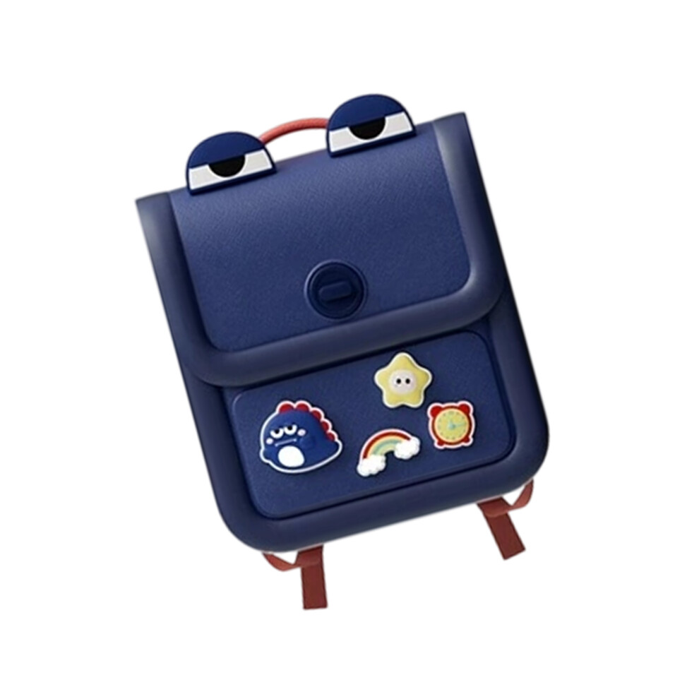 Kids Ergonomic School Bag Cartoon Design Lightweight EVA-Blue