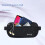Travel Essential Waist Pack Blocking Protections Secure-blue 7