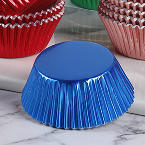 Μίνι εορταστικές θήκες για cupcakes από αλουμινόχαρτο, χάρτινες θήκες μιας χρήσης 2