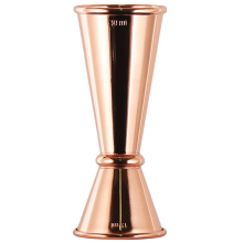 Elegante dosador de coquetéis em estilo japonês, copo medidor em aço inoxidável, padrão da indústria para bartenders profissionais, resistente,