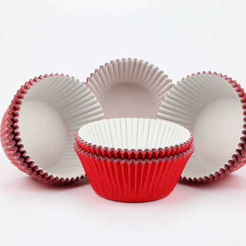 Baker's Paradise: Φωτεινά χρωματιστά καλύμματα για cupcakes, ανθεκτικά ποιοτικά ποτήρια 2
