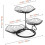 Fruteira com design geométrico para cozinha, fácil de montar, resistente e ideal para bancada. 4