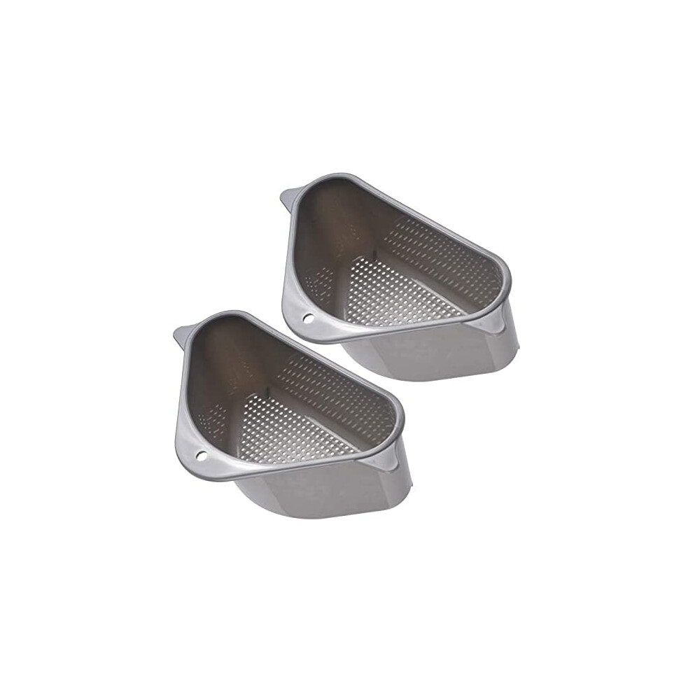 Environment-Friendly Sink Basket, Sponge Rack & Storage Solution, Triangle Sink Strainer With Suction Cups, Easy Detach & Clean, Hollow Design 9032131695412
