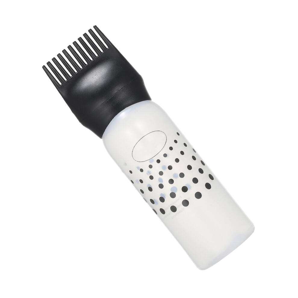 Hair Dyeing Applicator Bottle 6oz with Comb - Pink, Blue, Black