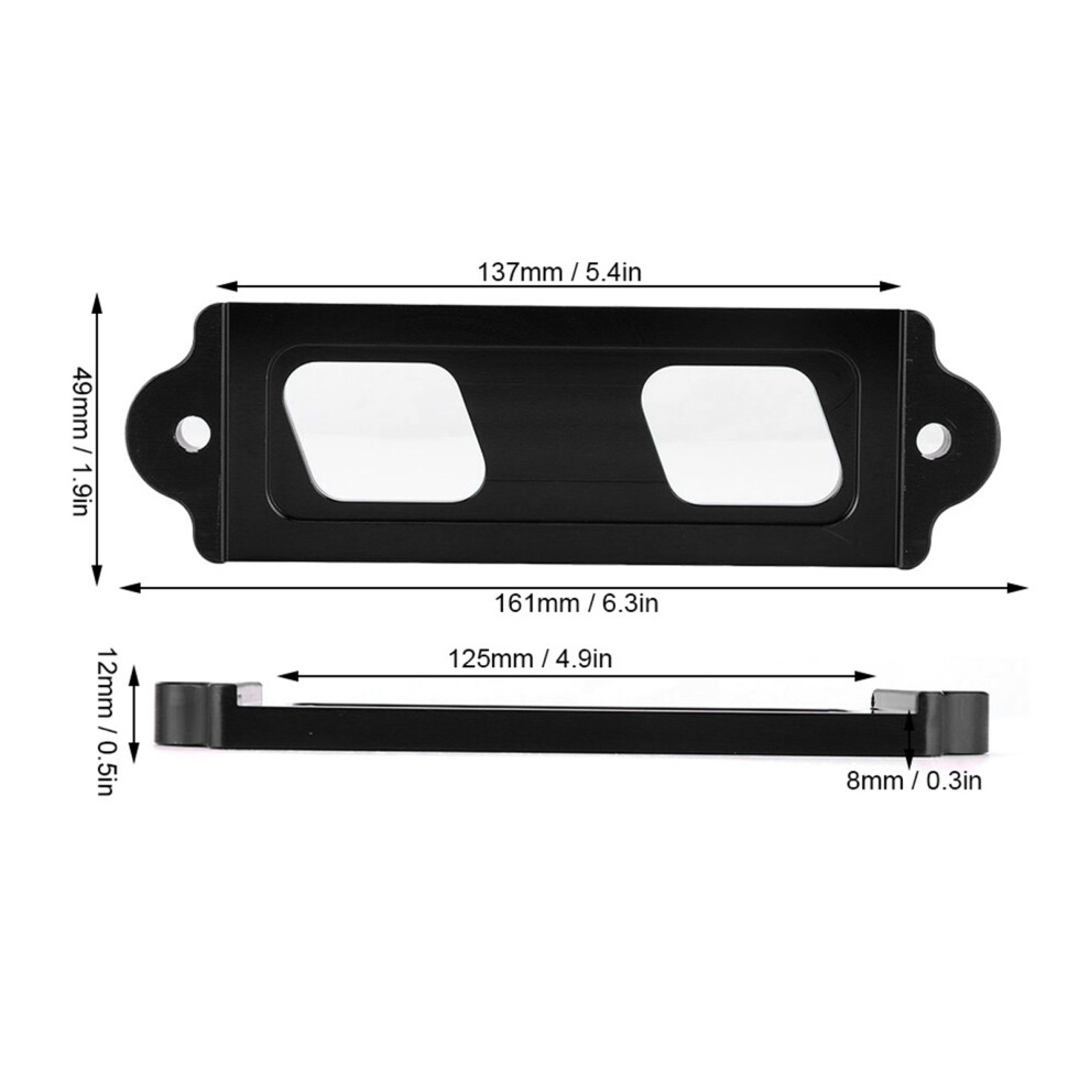 Aluminum Battery Hold Down Kit For Honda Civic/Crx 1988-2015, 161X12x49mm 6901362066236
